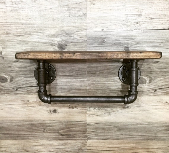 Industrial/ Modern/Rustic Hand Towel Bar/Holder with by Lulight