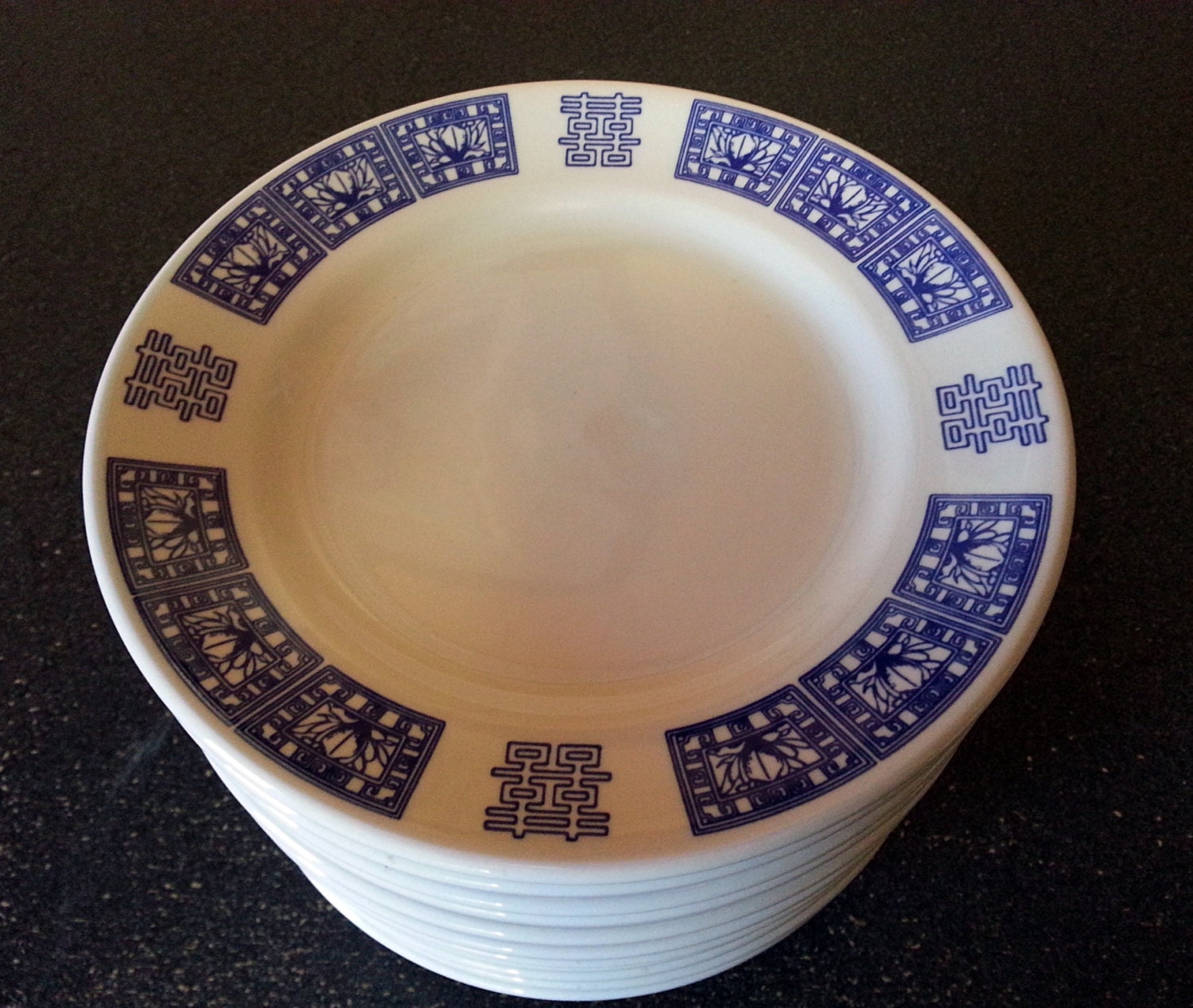 11 Buffalo China Chinese Restaurant Serving or Dessert Plates