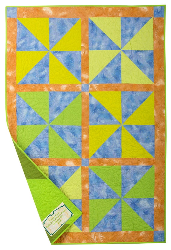 Forest Floor Baby Quilt