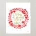 Little &amp; Fierce Signed Watercolor / Acrylic Art Print by