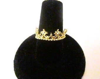 Crown ring, Cute ring, Women's ring, Gold ring, Silver ring, Ring for girls