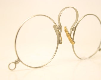 Lunettes Vintage Meitzner Pisa - Monture Rose Ronde - Neuf Sans étiquette - NOS