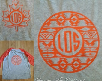 circle monogram shirt