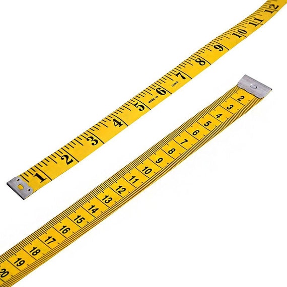 120 Inch 300 cm Yellow Soft Tape Measure Measuring Tape