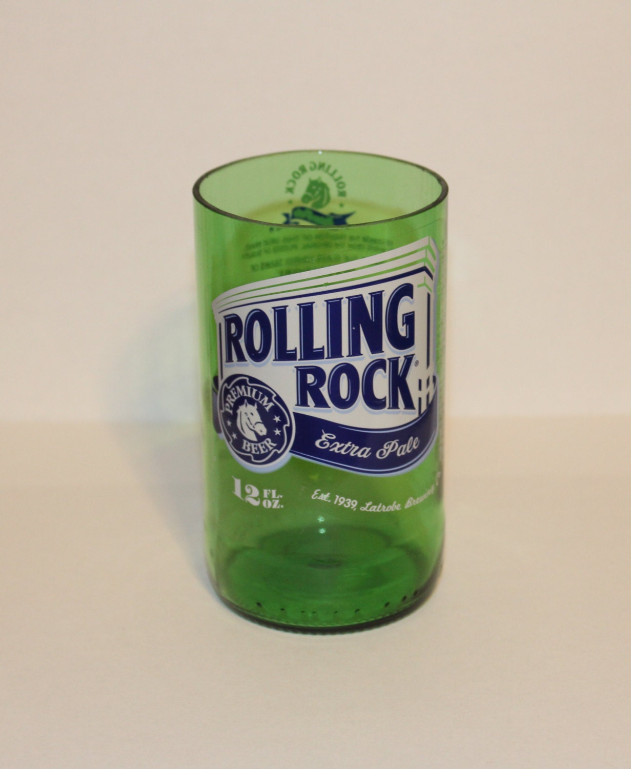 Rolling Rock Beer Bottle Drinking Glasses
