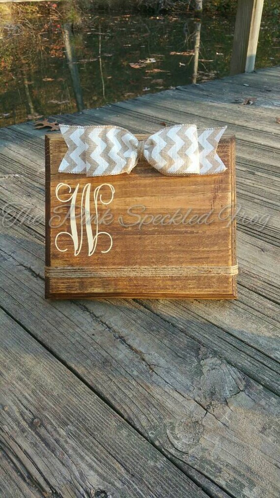 Items similar to Wood block picture frame on Etsy