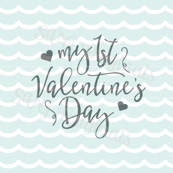 Download Valentine Baby SVG My first Valentine's Day SVG Vector