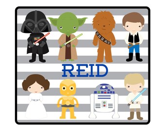 Star Wars Shirt or Iron on Transfer, or Custom Digital File, or Tshirt CLICK to see Both Boy and Girl Options