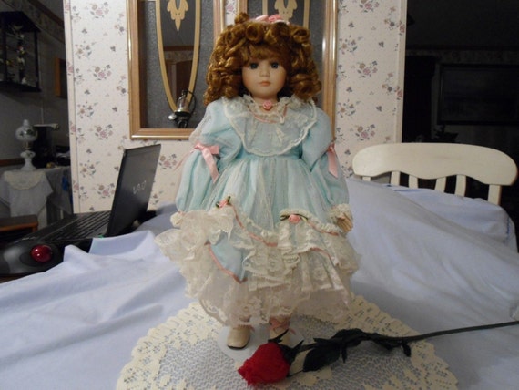 Vintage Collector's Choice Angel 16 Porcelain Doll