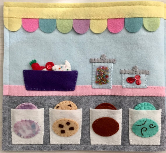 Ice Cream Parlor Quiet Book Page Quiet Book Imagine Our