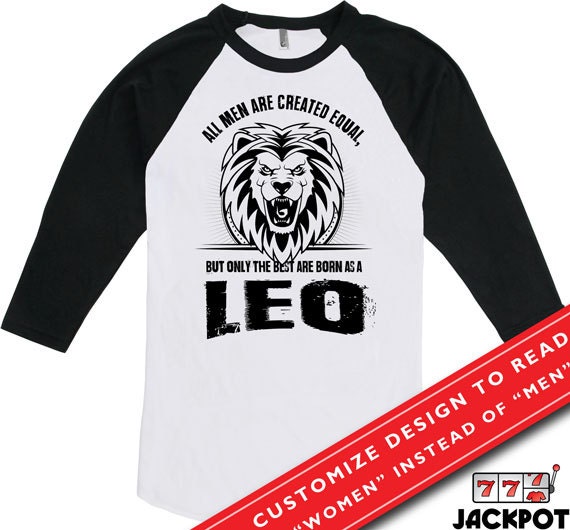 Leo Shirt Gifts For Birthday Zodiac Sign Shirt All Men Are