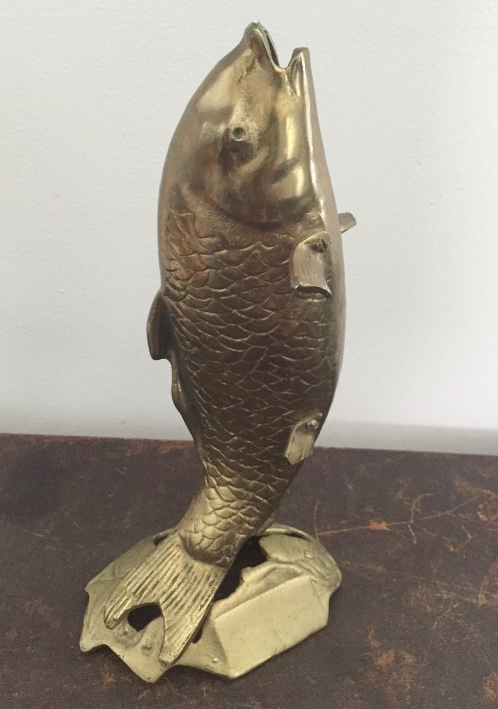 Bronze Fish Statue Bronze Koi Bronze Fish Brass Upright