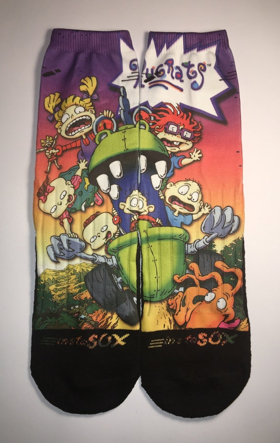 Rugrats socks by Instasox on Etsy