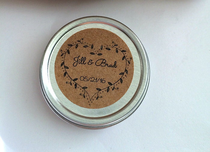 Lip Balm Favors 50 Personalized Wedding Favors Custom Bridal