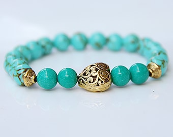 Turquoise Bracelet valentines day gift love Bracelet Turquoise Jewelry love Jewelry Jade bracelet Jade Jewelry mint Bracelet mint Jewelry