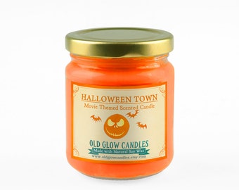 Halloween Town Scented Soy Candle - Nightmare Before Christmas Inspired Candle