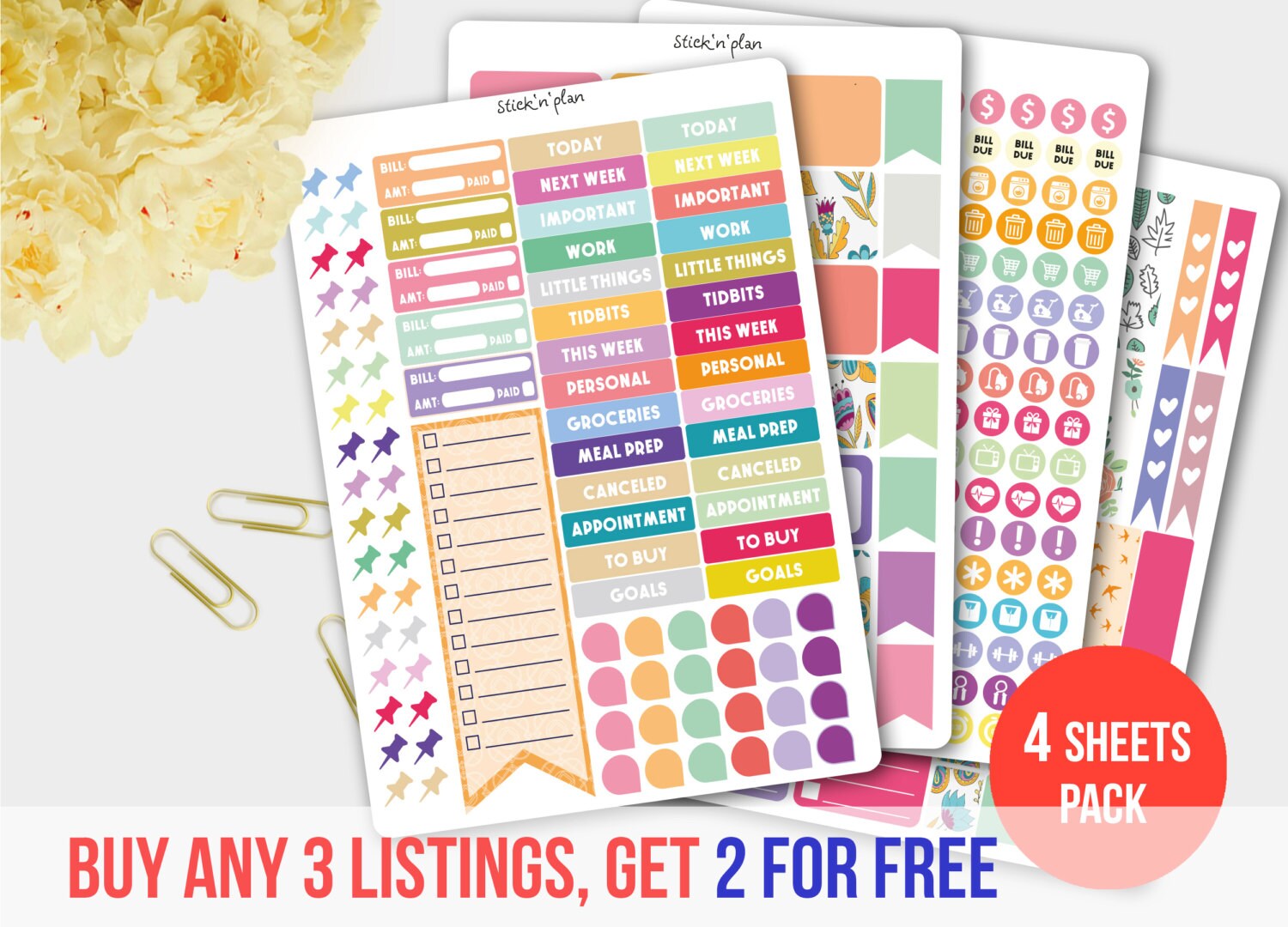 sweet monthly planner stickers planner sticker kit macaron sweet monthly planner stickers planner sticker kit macaron