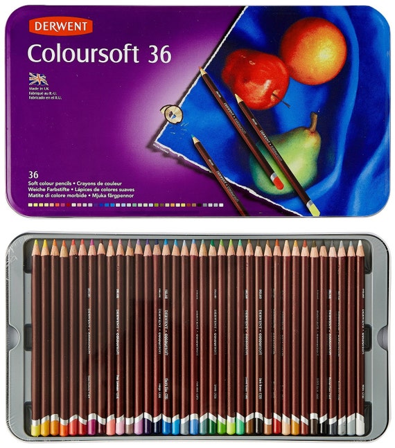 items similar to 36 derwent colorsoft colored pencils items similar to 36 derwent colorsoft colored pencils