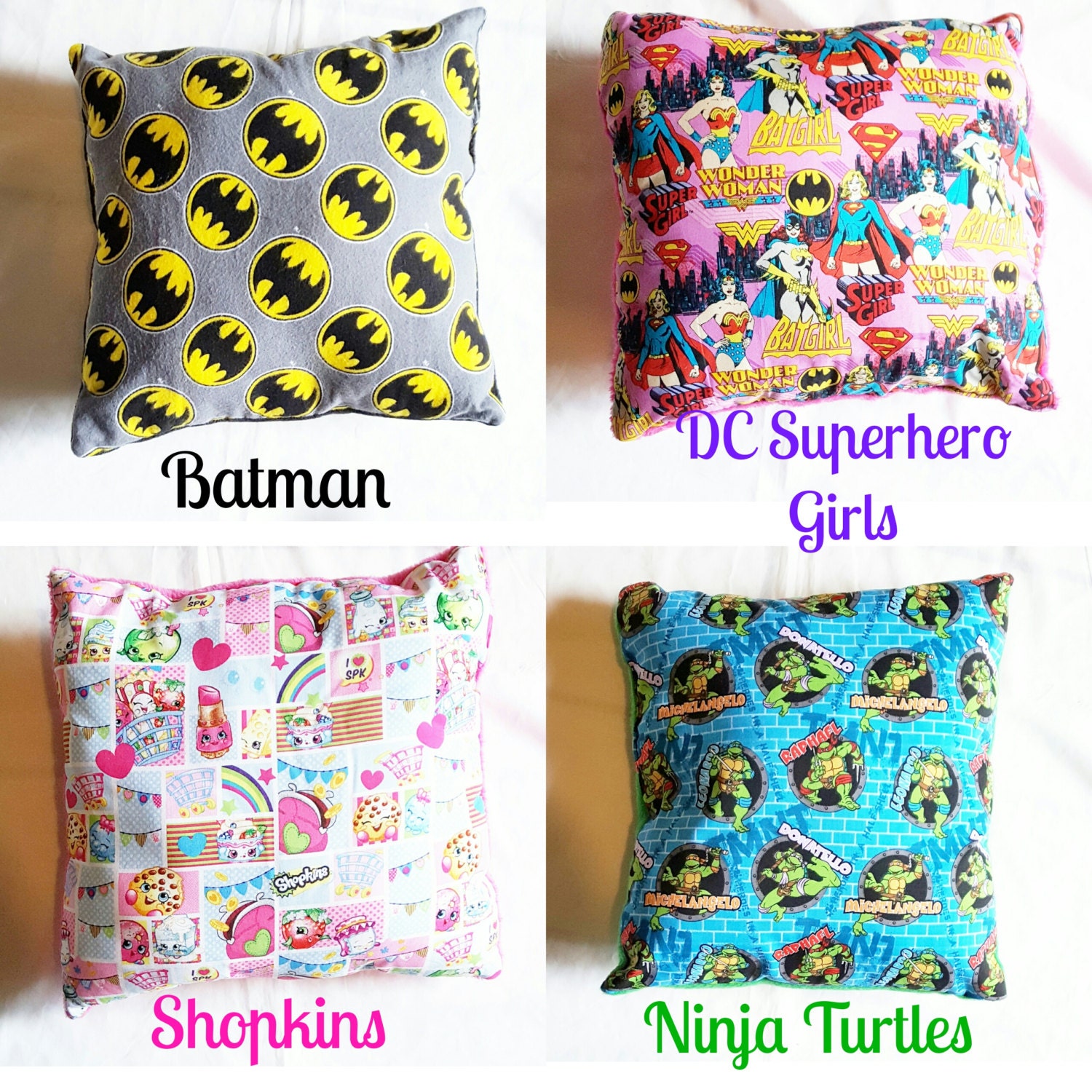 Graphic Pillows Character Pillows Cartoon by GeekFashionSource