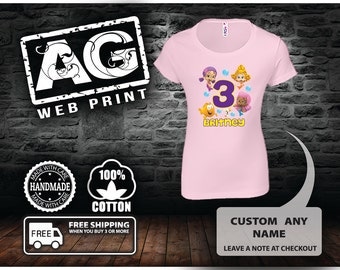 sale sale Bubble guppies, bubble guppies shirt and bow, bubble guppies outfit,.