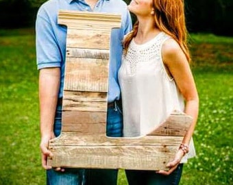 Handmade Reclaimed Rustic Pallet Wood Letters Made to Order
