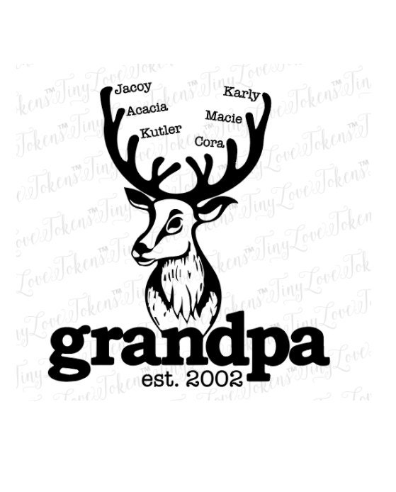Download Grandpa Buck SVG Design for Silhouette and other craft cutters