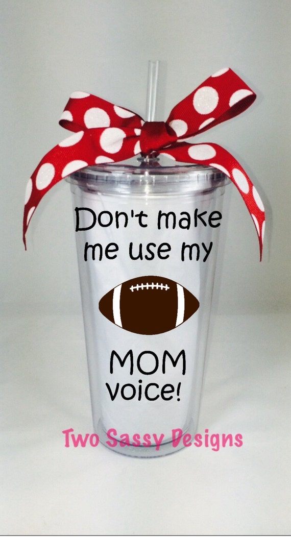 Football Mom Tumbler Football Mom Tumbler Custom Football