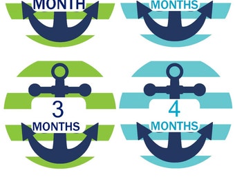 Baby Month Stickers Monthly Baby Stickers Milestone Stickers Baby Shower Gifts Monthly Milestone Stickers Monthly Bodysuit Stickers