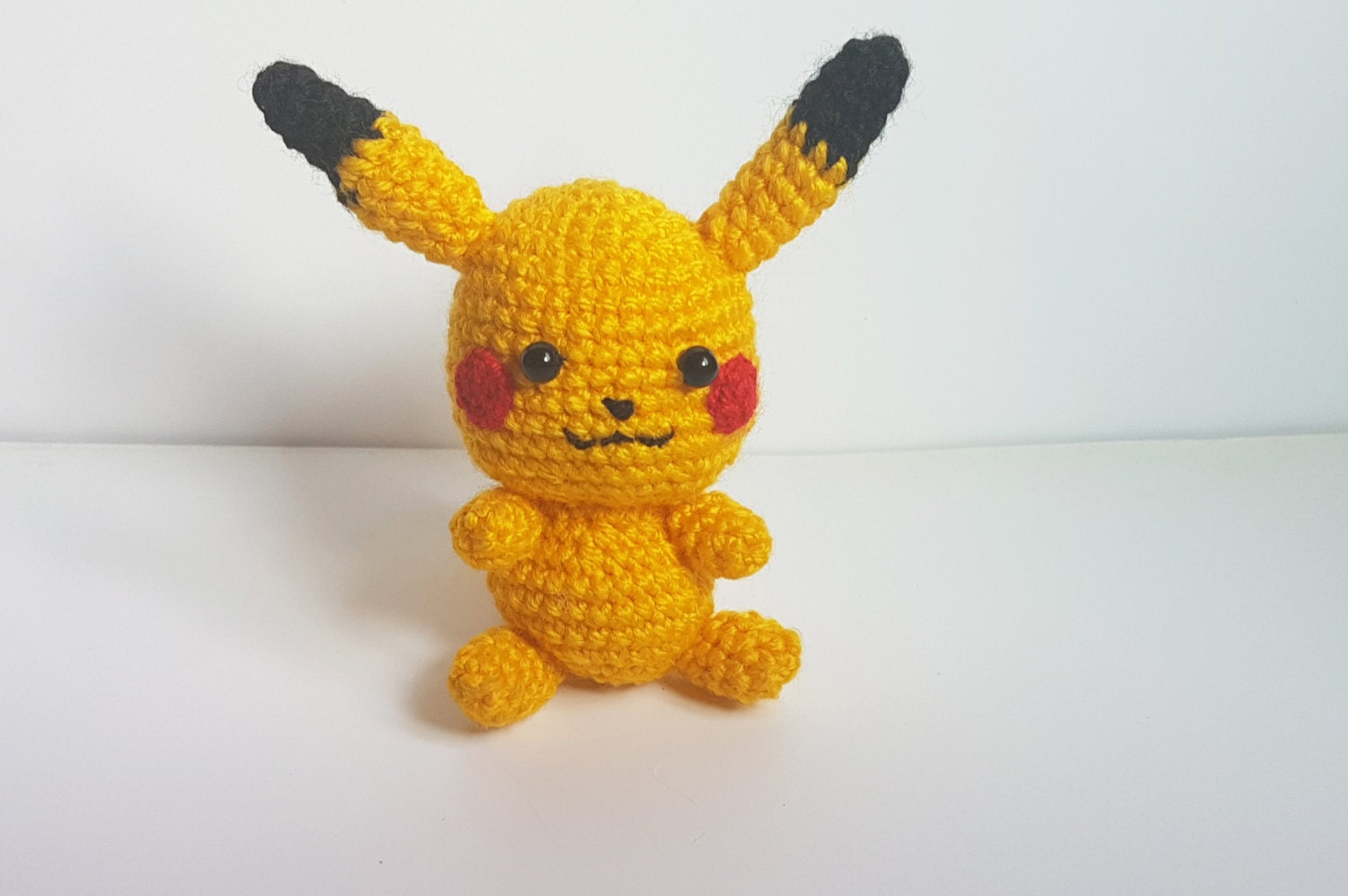 knitted pokemon plush