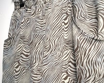 80s zebra pants