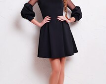 Robe Patineuse Miso Taille UK10 - Noire, Argent, Or - Occasion Très Bon état