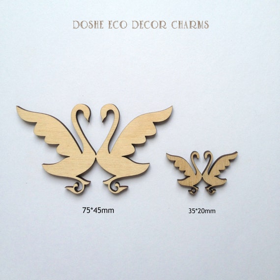 Wooden Laser Cut Swan: A Timeless Symbol of Grace and Elegance