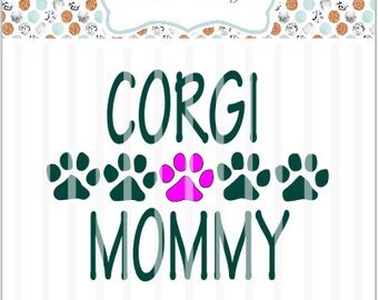 Download Corgi mom decal | Etsy