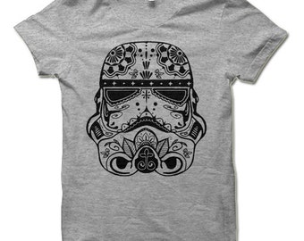 sugar skull stormtrooper shirt