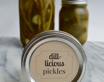 pickle labels etsy