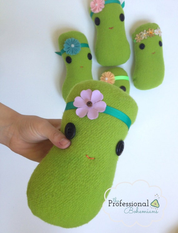 stuffed pickle toy