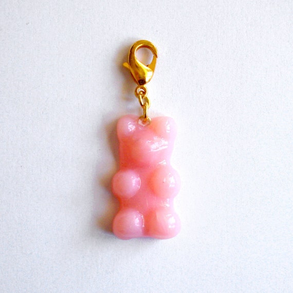 Pastel Gummy Bear Charm Kawaii Candy Charm Bracelet Gummy Bear