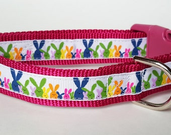Easter Bunny Dog Collar / Easter Dog Collar / Spring Dog Collar