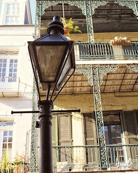 New Orleans Art Orleans Street Lamp Photograph by briole on Etsy