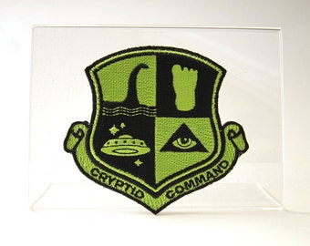 Cryptid Command Embroidered Patch