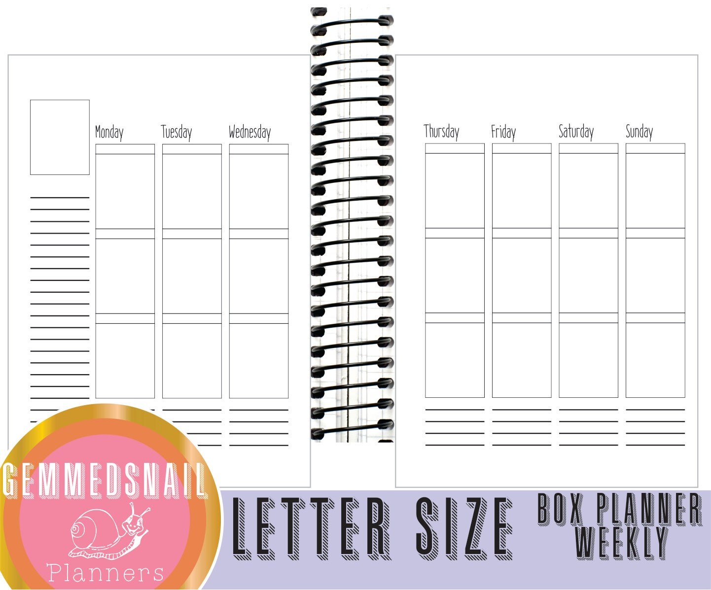 Letter Size Planner Pages 8 5 X 11 Planner Weekly Letter Size Planner Pages 8 5 X 11 Planner Weekly