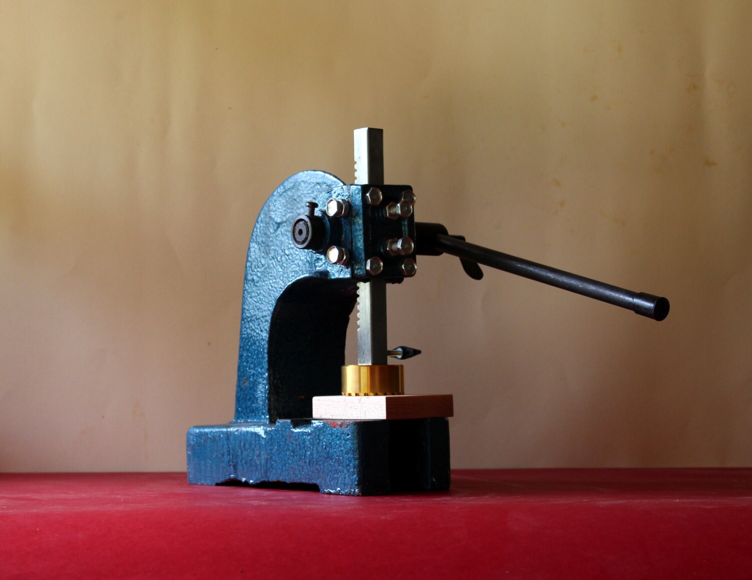 Press on Leather Customized Brass Stamp