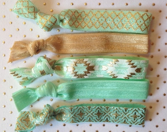 The Mint-to-Be Hair Tie Set