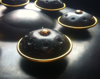 Miniature Hang drum Orgone pendant, Handpan Orbi Pantam Terrapan orgone jewelry *~* FREE SHIPPING worldwide . made by OrgonizeYourLife