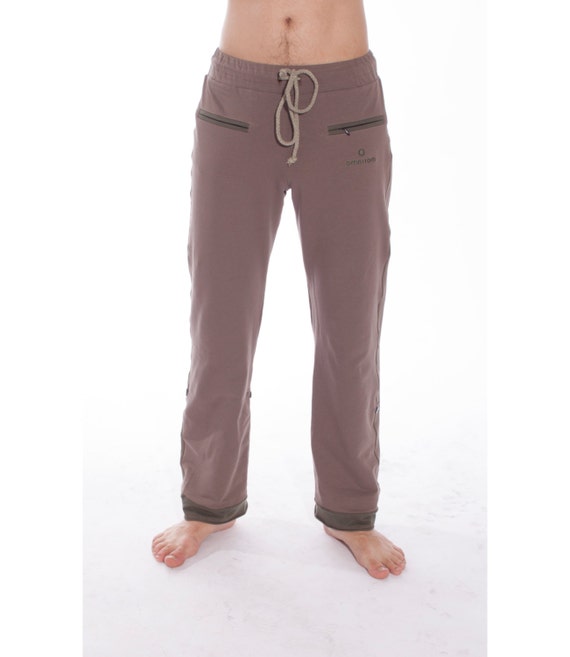 brown jogger pants mens