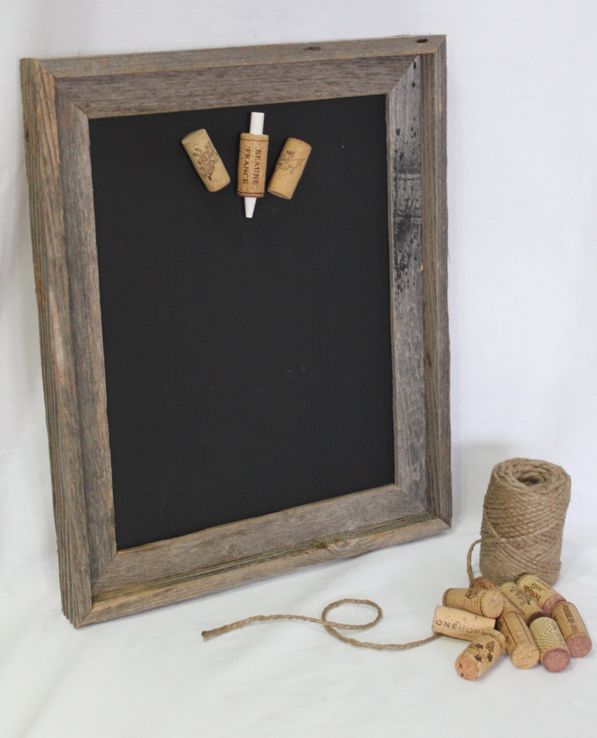 Rustic Chalkboard 11 x 14 Message Board Board