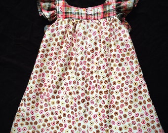 Yummy Doughnuts - dress for 5 / 6 year old girl