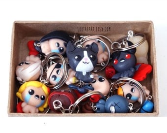 The Binding Of Isaac Rebirth phone Charm (Any character)
