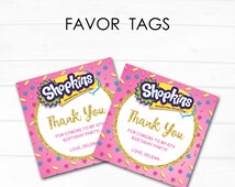 Unique shopkins thank you related items | Etsy