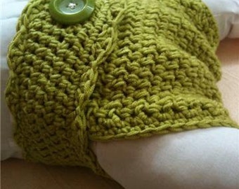 Crochet Pattern: Scalloped Baby Diaper Cover (0023) - Size 0-3 Months - Permission to Sell Finished Products